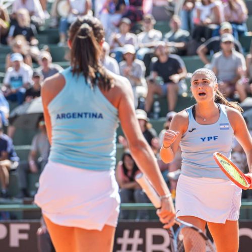 Córdoba volvió a vestirse de tenis internacional con el paso de la Billie Jean King Cup